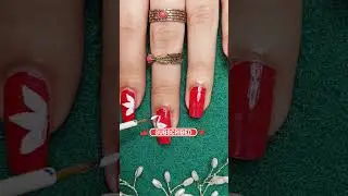 glitter red nail art design for valentine day 2023 