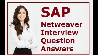 Sap Netweaver Interview Question Answers For Freshers And Experience