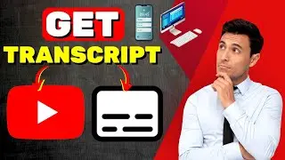 How To Get Transcript From YouTube Video (2024)