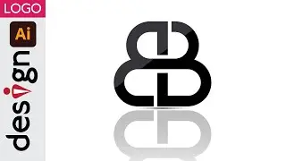 BB Logo in Illustrator | Adobe illustrator Tutorial