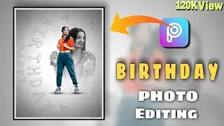 Happy Birthday Viral Editing || Picsart Birthday Photo Editing - Mayank Editz 🔥