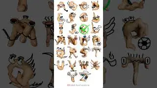ALPHABET LORE A-Z real life HANDS 