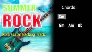 Summer Rock (Steve Vai Style) Guitar BackingTrack Cm 176 Bpm Highest Quality