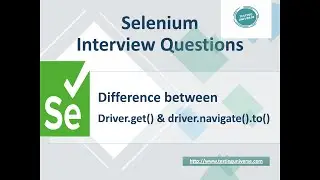 Difference Between driver.get() and driver.navigate().to() in Selenium Web Driver