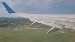 Аэропорт Шереметьево. - Нальчик. Самолет Победа Dp 6901 (Взлет и посадка) 20. 07. 24 г.