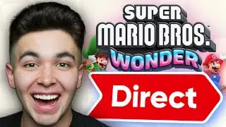 🔴 Super Mario Bros. Wonder Nintendo Direct REACTION... | EmSwizzle LIVE