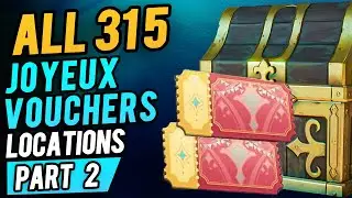 All 315 Joyeux Voucher & All Chest Location in Veluriyam Mirage  PART 2  Genshin Impact 3.8