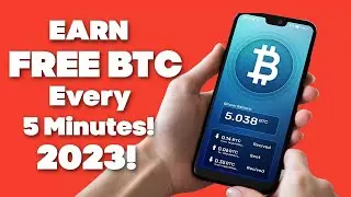 How To Earn FREE BITCOIN every 5 minutes in 2023! FREE Bitcoin Site! Earn BTC Daily!