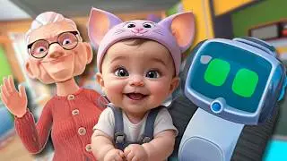 BABY Visits GRANNY - I Am Cat VR