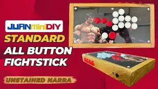 JMD Standard All Button Custom Arcade Stick | JUANminiDIY