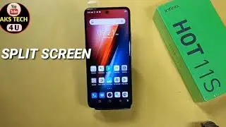 How To Split Screen in Infinix Hot 11s | Infinix Hot 11s Split Screen कैसे करें |  