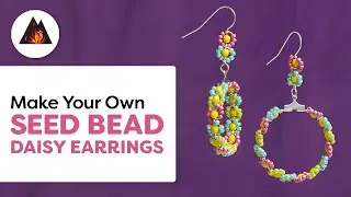 How To Make Daisy Earrings With Beads