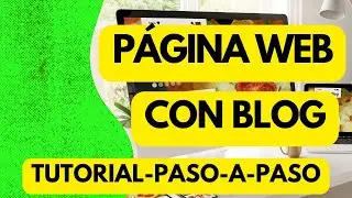 ✅ cómo crear una pagina web con blog en WordPress (Tutorial Completo 2024)