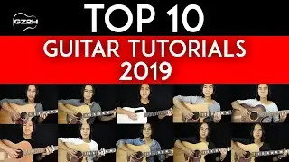 🎸 Top 10 Guitar Tutorials of 2019 - GuitarZero2Hero Countdown