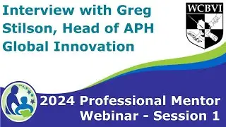 Interview with Greg Stilson, Head of APH Global Innovation