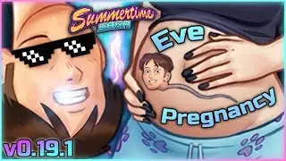 [0.19.1]Summertime Saga☚#14☛Eve's Pregnancy l Осеменяем всё что осталось