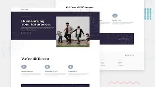 INSURE LANDING PAGE - Frontend Mentor Challenge