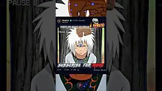 Naruto and Jiraiya had the same mission #naruto #anime #animeedit #shortsfeed #boruto #shorts #edit
