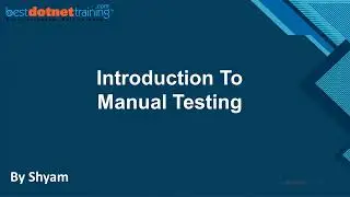 Manual testing: An Introduction for Beginners | Software Testing