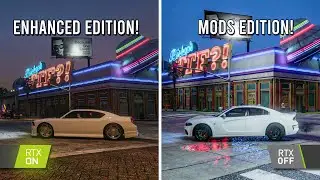 GTA 5 Enhanced Edition VS Mods Edition! - Ray Tracing ON vs OFF (Graphics Comparison)