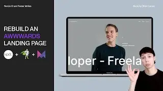 Rebuild an Awwwards Portfolio Landing Page with Nextjs, Framer Motion and GSAP