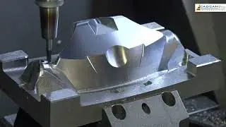 Mastercam 2021 Machining Mold Core & Mill 5 Axis Machining | DMU 65 CNC Machine