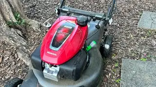 Honda HRN mower 166cc unboxing