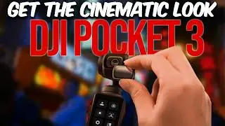 How to get the CINEMATIC look on the DJI Pocket 3 - Black Mist Filter
