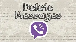 How to delete Viber messages