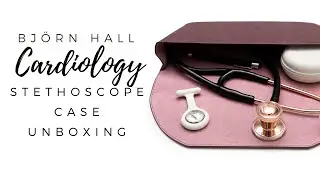 BJÖRN HALL Cardiology Stethoscope Case Unboxing - Perfect Gift For Any Health Care Worker.