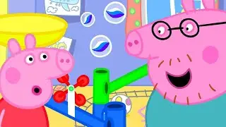 Peppa Pig Plays Marble Run With Daddy Pig 🐷 🥸 Adventures With Peppa Pig