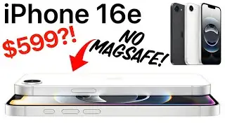 iPhone 16e Kills Lightning, Home Button, Red, Touch ID