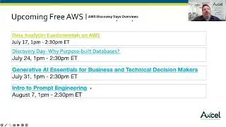 AWS Discovery Days Overview