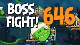 Angry Birds 2 Boss Fight 88! Chef Pig Level 646 Walkthrough - iOS, Android