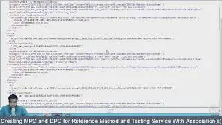 Creating MPC & DPC for Reference Method & Testing Service With Association | CDS Online Course