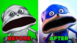 [BEFORE vs AFTER] Shin Sonic Tapes Sad Origin