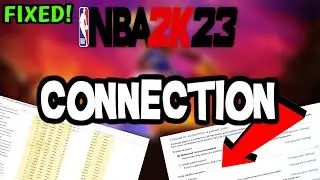 How To LOWER PING & Fix Server/Connection in NBA 2K23