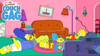The Simpsons Couch Gags - Season Best Funny Episodes | Simpson try not to laugh