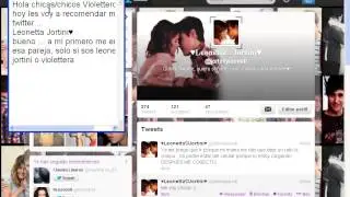 Twitter ♥Leonetta♡Jortini♥ | Vistazo al twitter