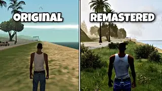 GTA San Andreas Definitive Edition VS Original | 🔥 Details - Physics And Places (2024) Part 3