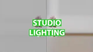2 варианта студийного освещения #Shorts