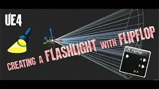 UE4 - Using Flip Flop node to create a Flashlight in blueprints