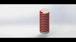 Solidworks Tutorial - Sweep cut -Solidbody Sweep Cut Tutorials