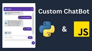 Build a Custom AI Chatbot with Python and JavaScript 🚀🤖