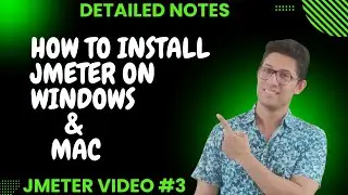 How to Download & Install JMeter on Windows and MacBook Air | JMeter Tutorial | Performance Testing