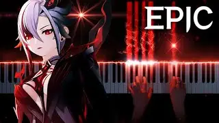 Arlecchino Theme: Lullaby - Genshin Impact - Piano Cover / Version