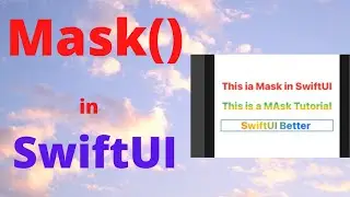 How to use Mask in SwiftUI