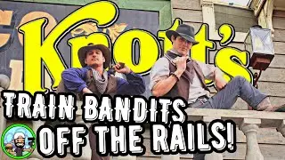 Knotts Berry Farm Newest Show! Train Bandits Off the Rails 2024