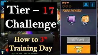 3* Training Day Tier 17 Challenge - Marvel Strike Force @if2pgames
