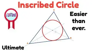 How to Inscribe a Circle Inside a Triangle: Step-by-Step Tutorial